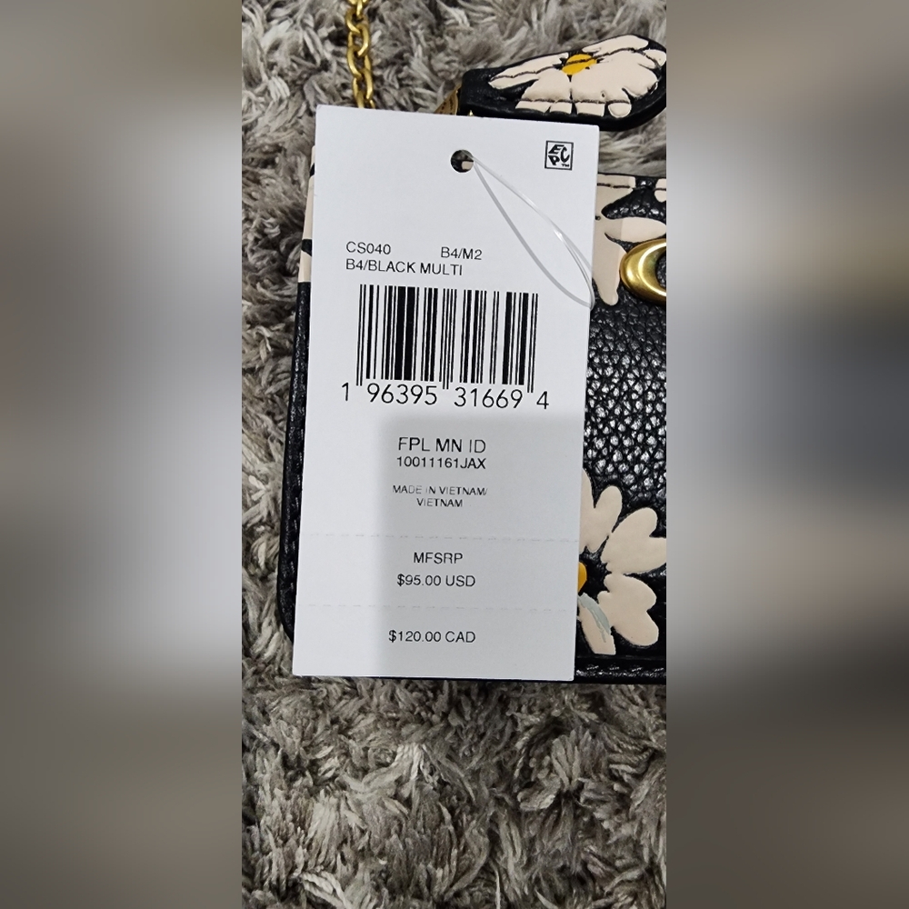 Coach Mini Skinny Id Case With Floral Print - Picture 4 of 7